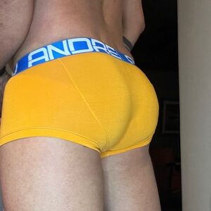 Andrew Christian trunk boxer briefs size M.